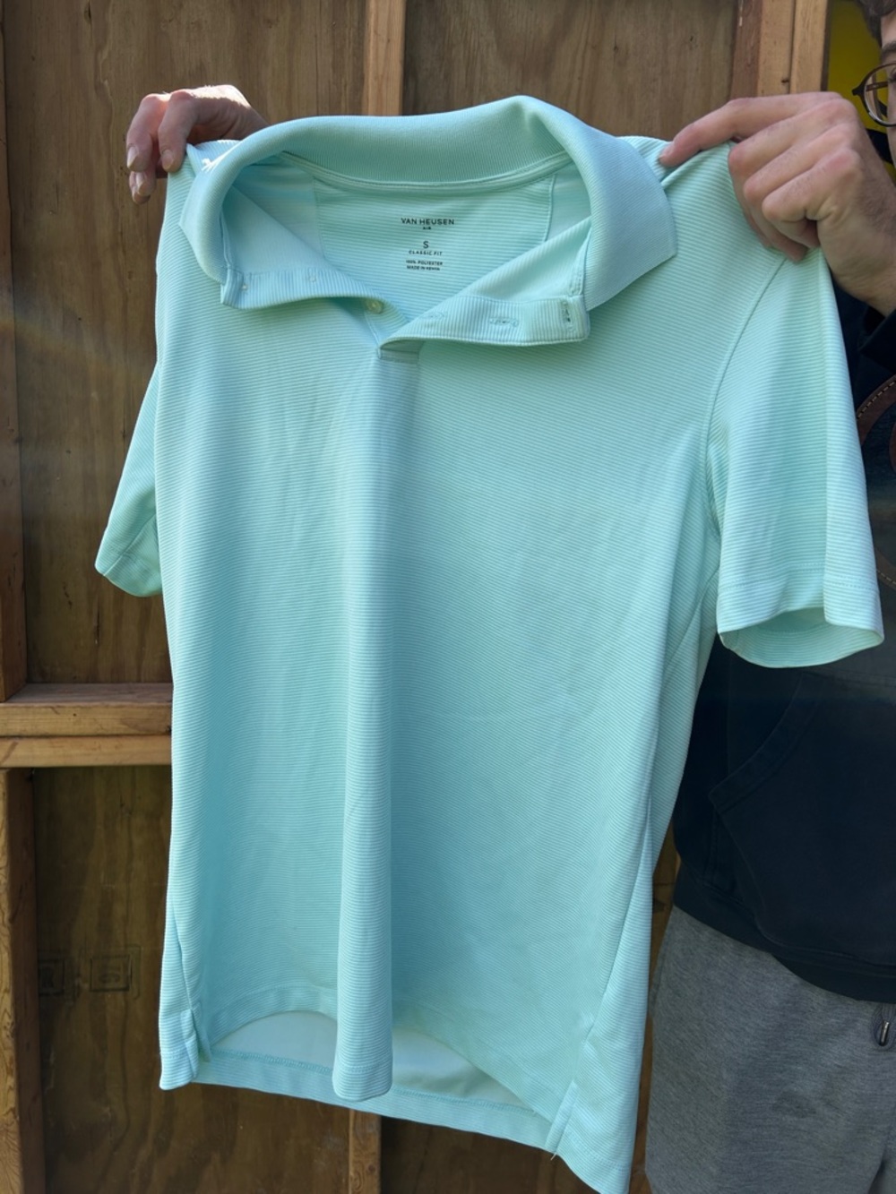 Van Heusen Mint Polo Shirt